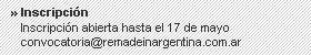 Inscripción